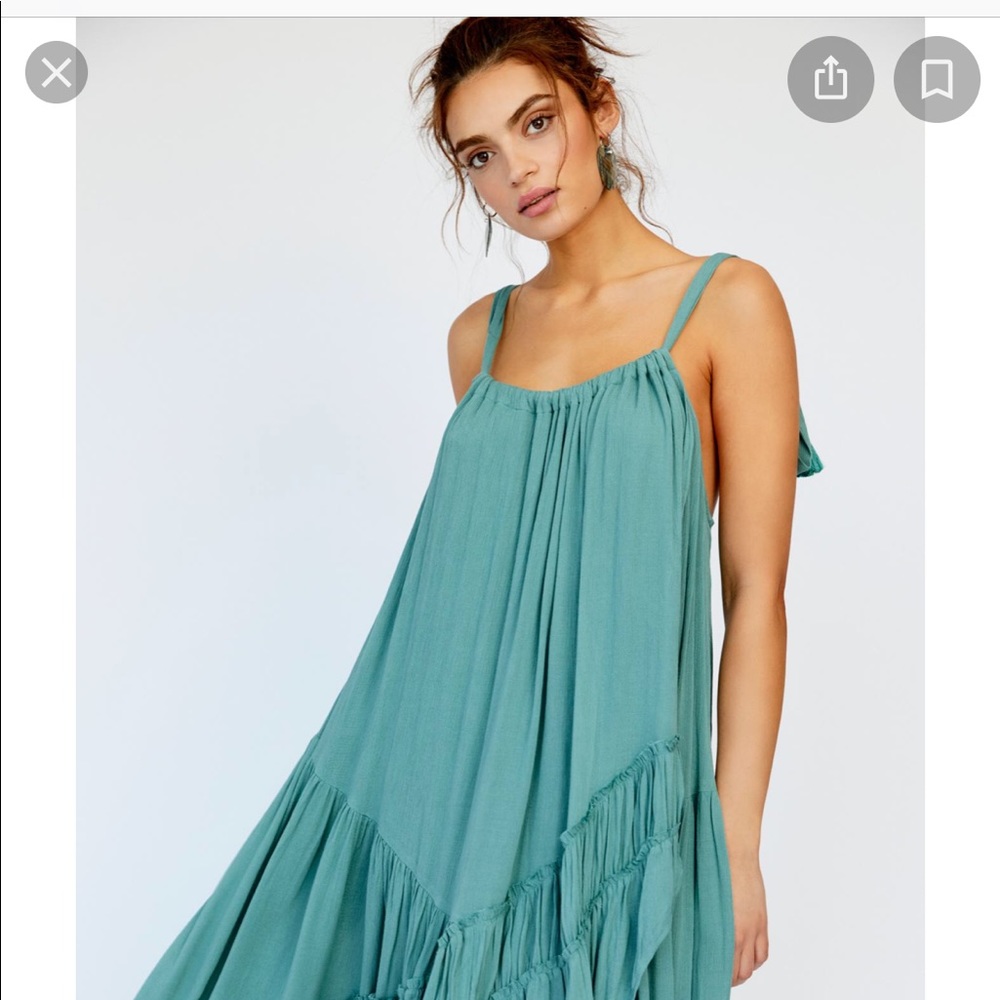 Free people bare it all maxi dress